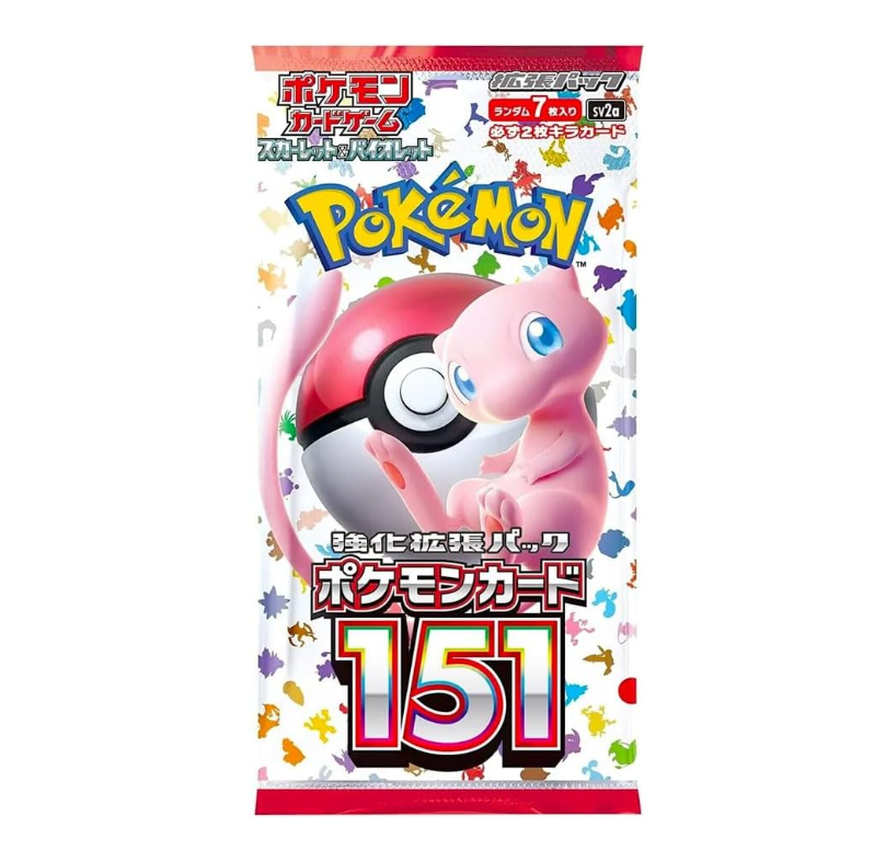 Display 30 boosters Pokémon SV2A 151
