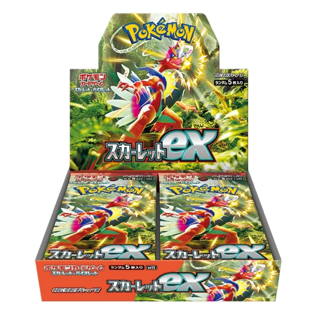 Display 30 boosters Pokémon SV1S Scarlet ex