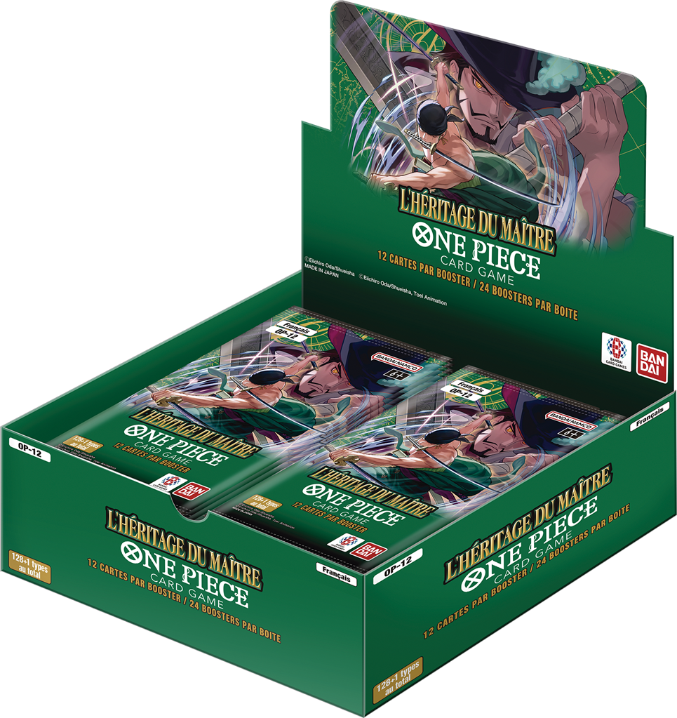 Display One Piece OP-12 Français – 24 Boosters Scellés