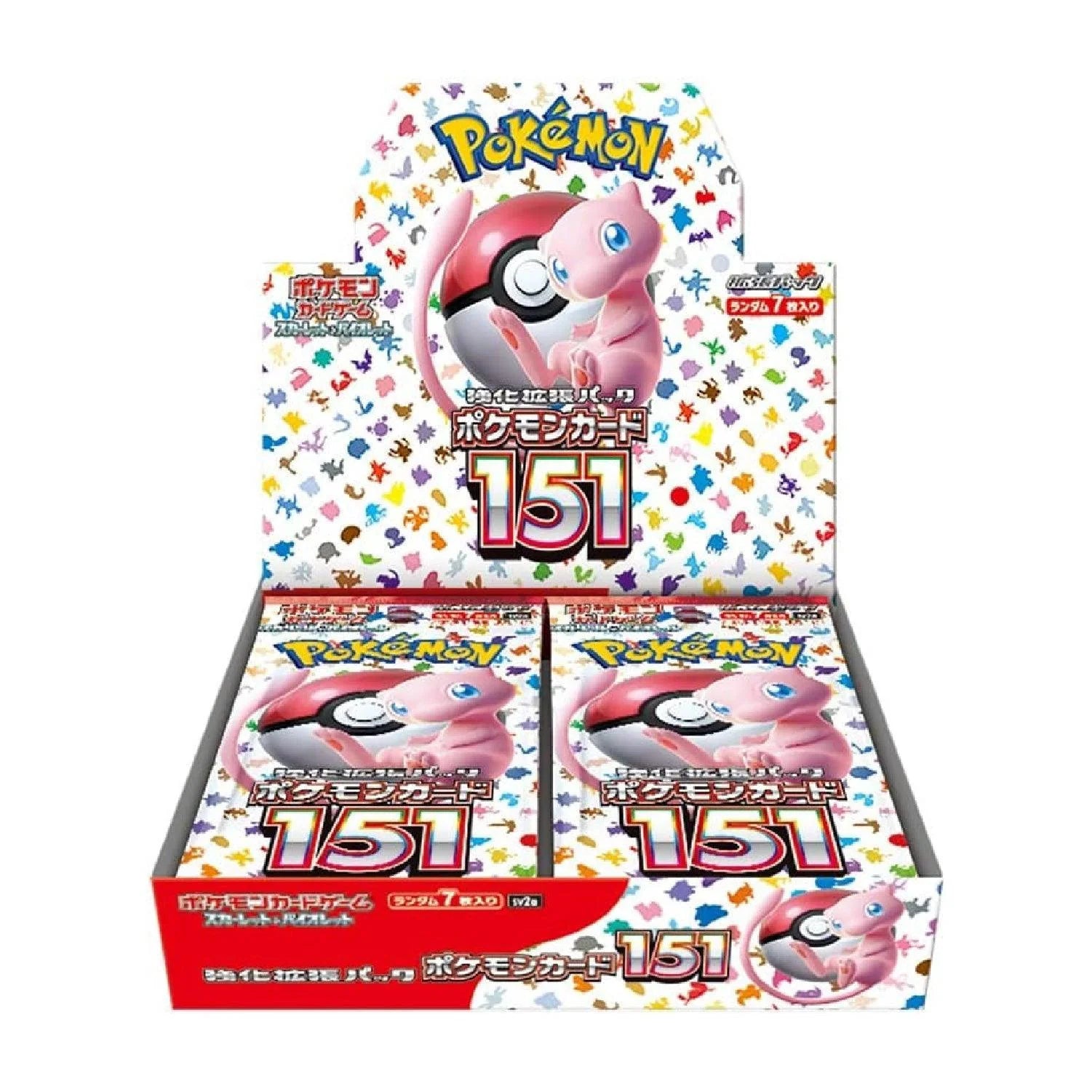 Display 30 boosters Pokémon SV2A 151