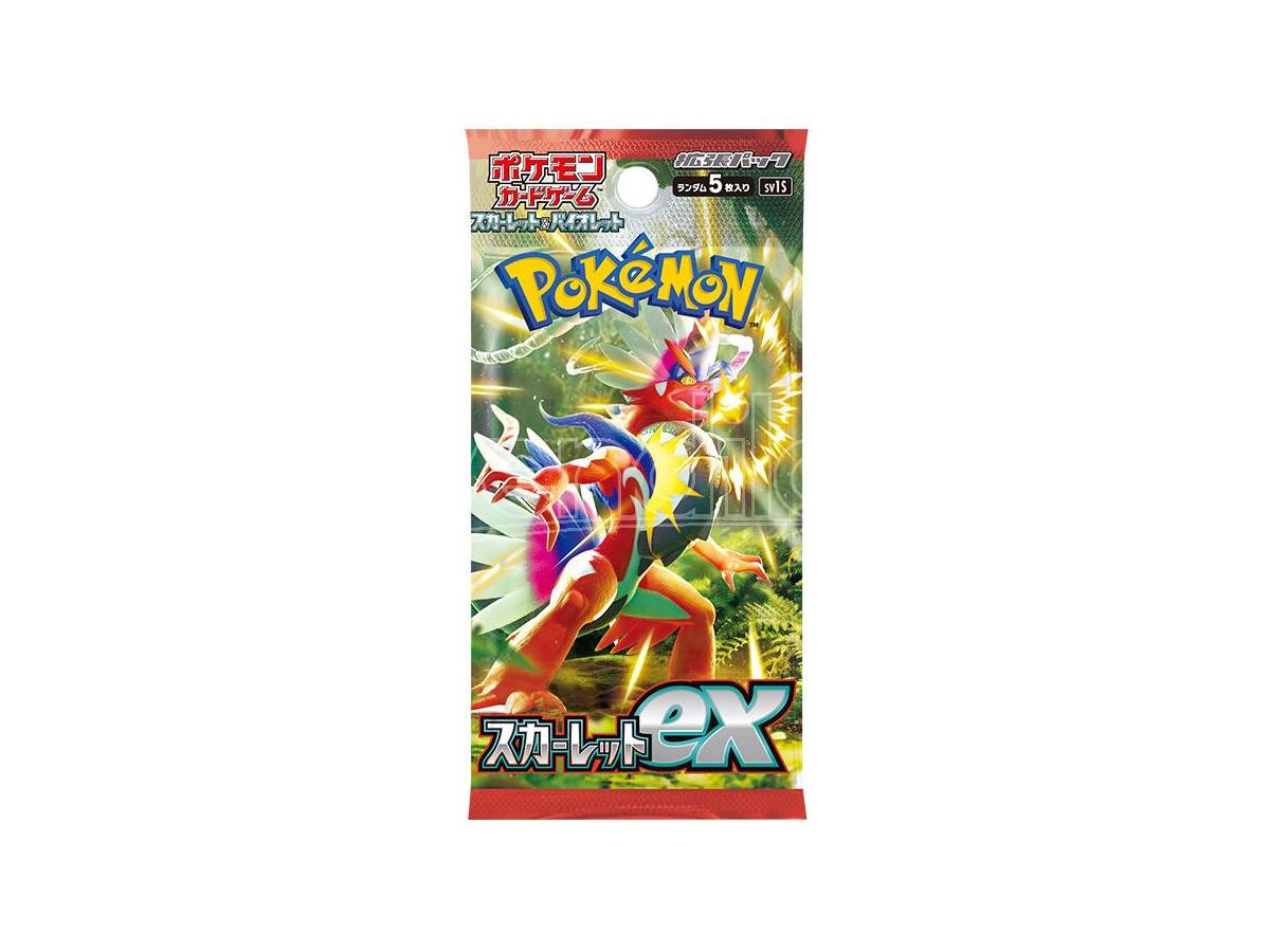Display 30 boosters Pokémon SV1S Scarlet ex